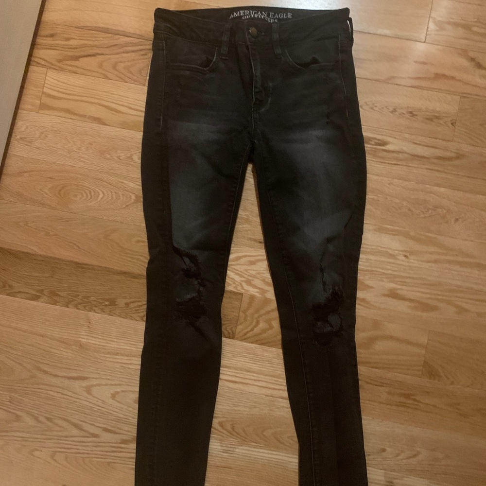 American Eagle Black Jeggings